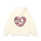 Áo Hoodie Nỉ Bông Meow Meow Heart