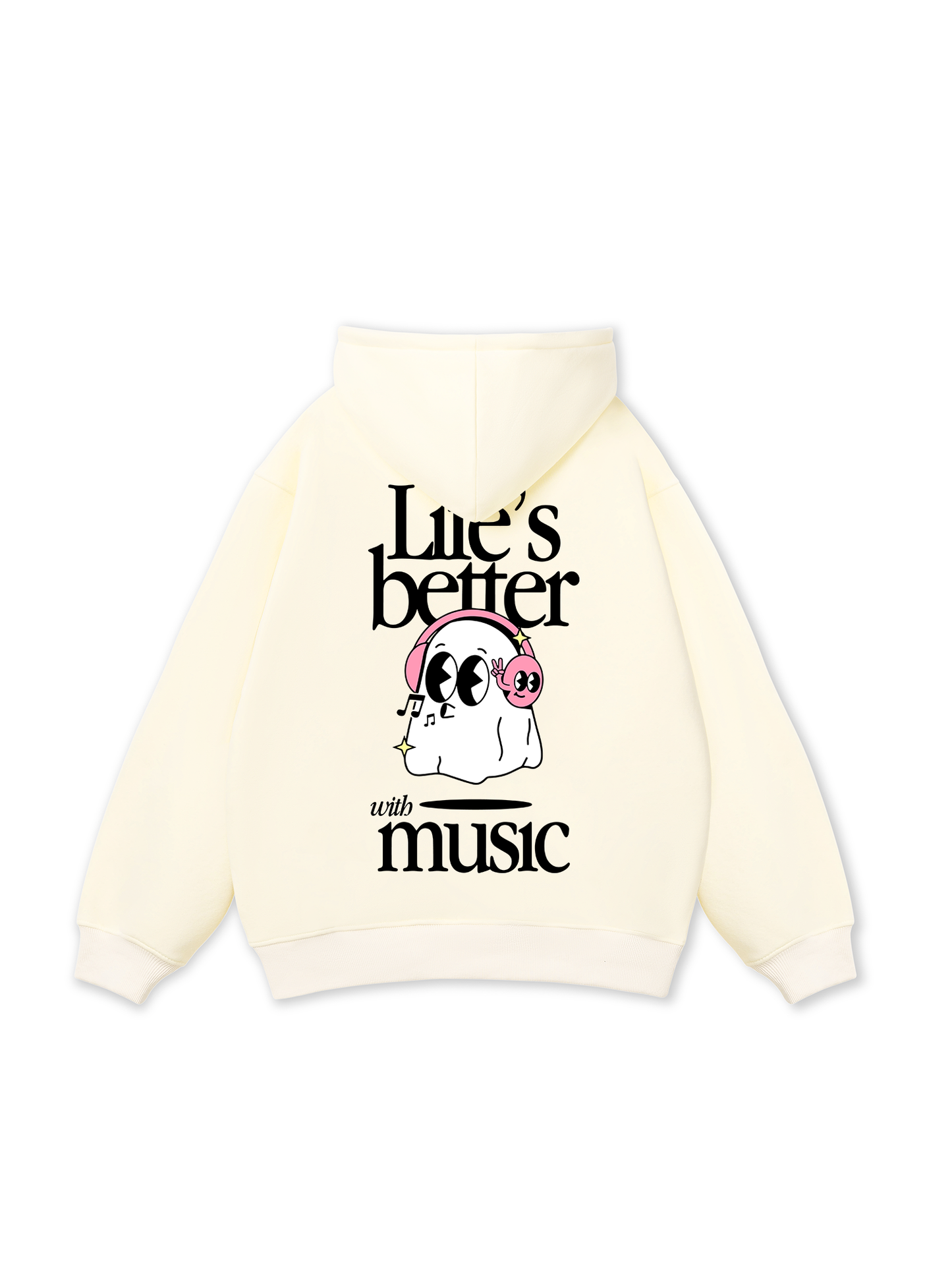 Life_s Better With Music Hoodie