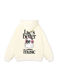 Life_s Better With Music Hoodie