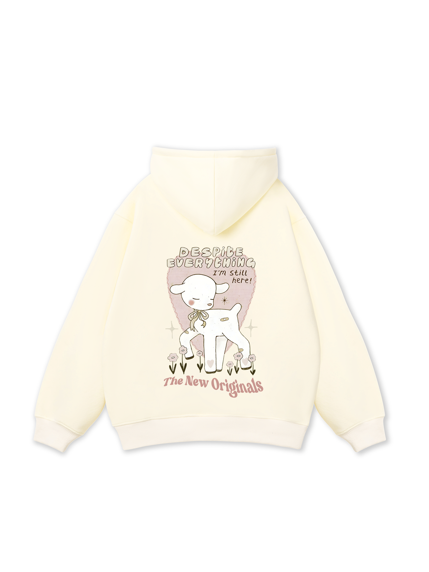 Áo Hoodie Nỉ Bông Despite everything I_m still here