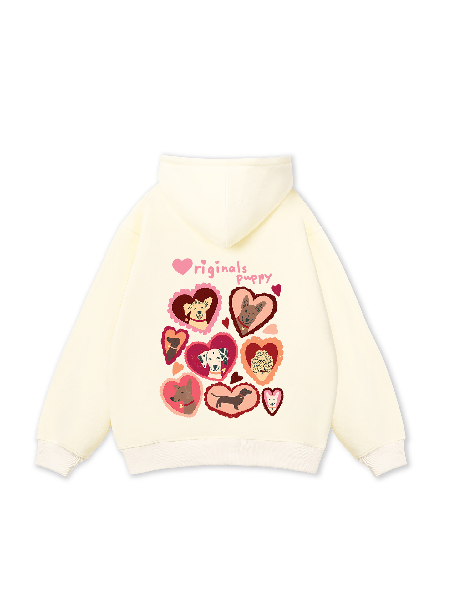 Animal Puppy Heart Hoodie