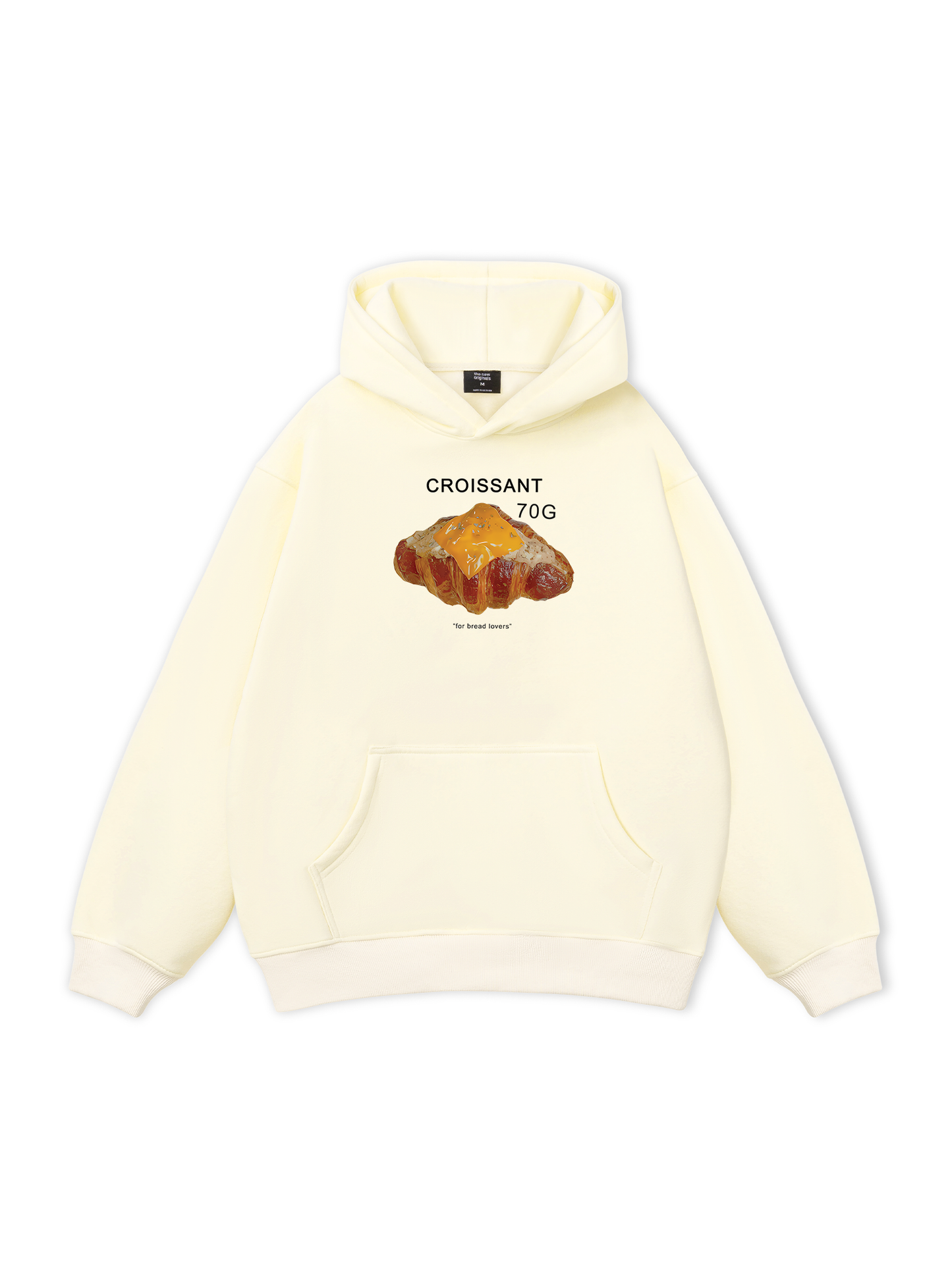 Áo Hoodie Nỉ Bông Sweet Pastry Croisant