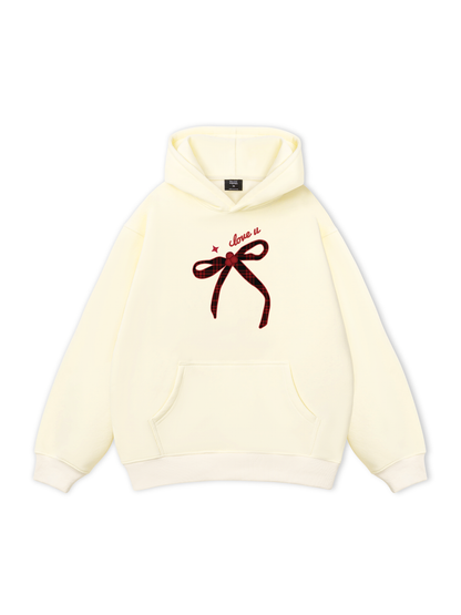 Couple Love You Xmas For Girl Hoodie