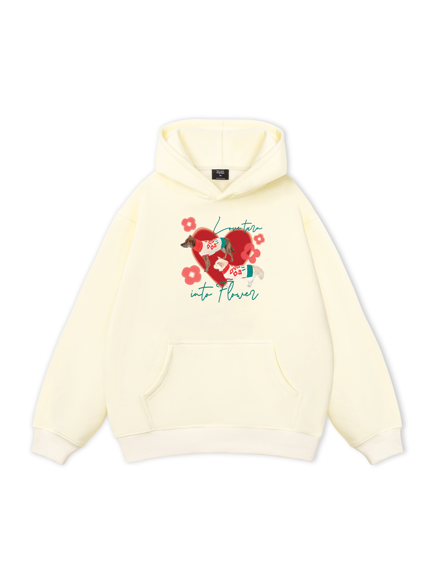 Animal Mood Love Turr Into Flower Hoodie