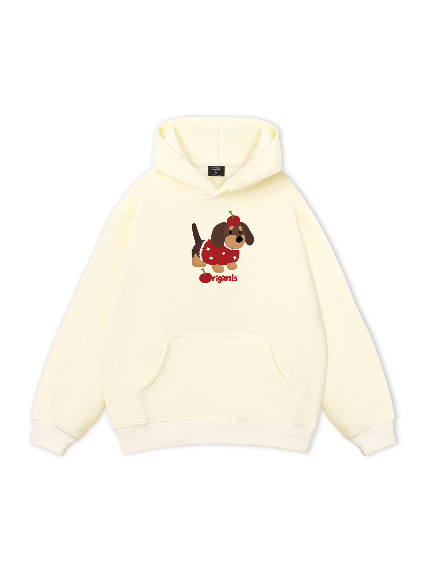Animal Cute Puppy With Cherry Hoodie