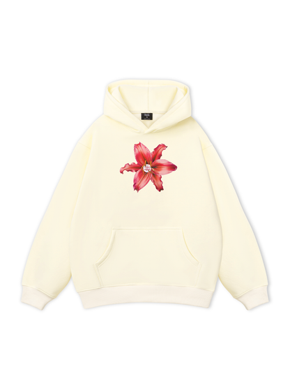 Pearl Lily Flower Hoodie