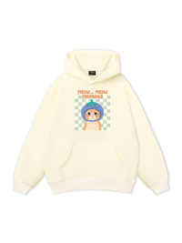 Áo Hoodie Nỉ Bông Animal Meow