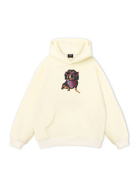 Animal Pink Glasses Hoodie