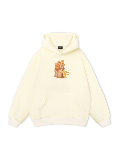 Áo Hoodie Nỉ Bông Love Bread