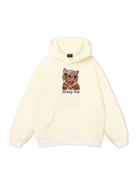 Crazy Cat Hoodie