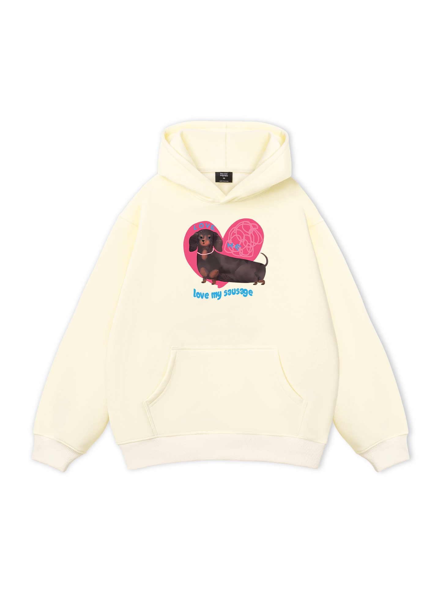 Animal Mood love my sausage Hoodie