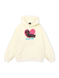 Animal Mood love my sausage Hoodie