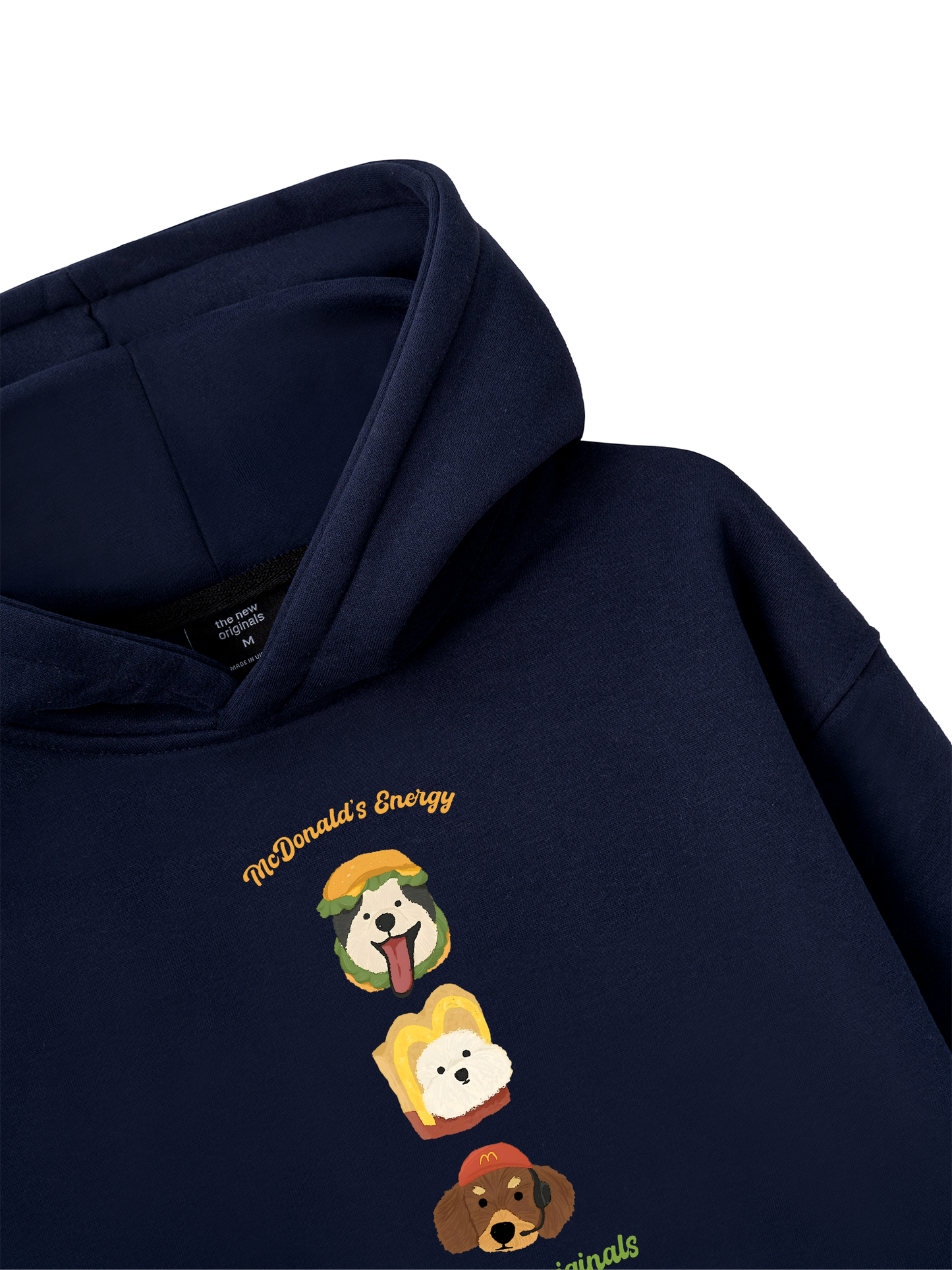 Áo Hoodie Nỉ Bông McDonal Energy