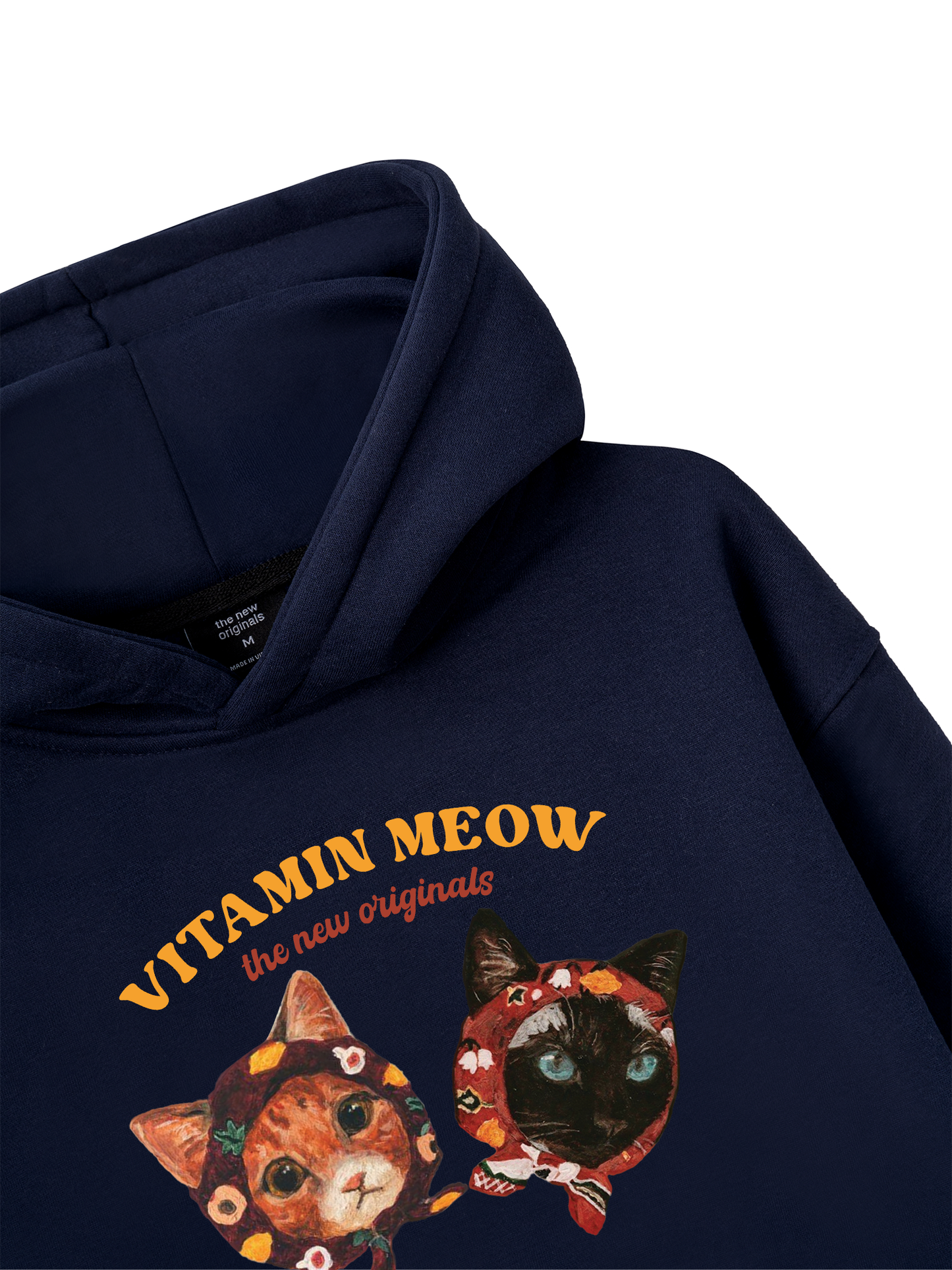 Áo Hoodie Nỉ Bông Vitamin Meow