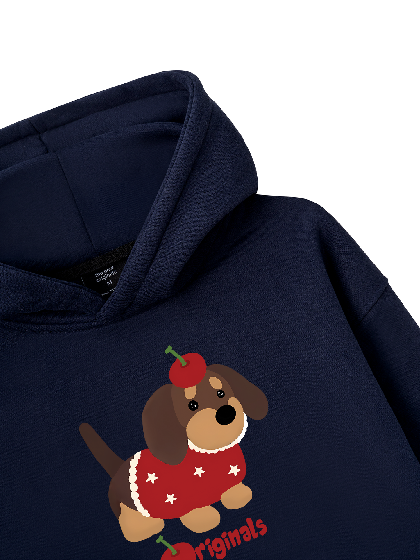 Animal Cute Puppy With Cherry Hoodie