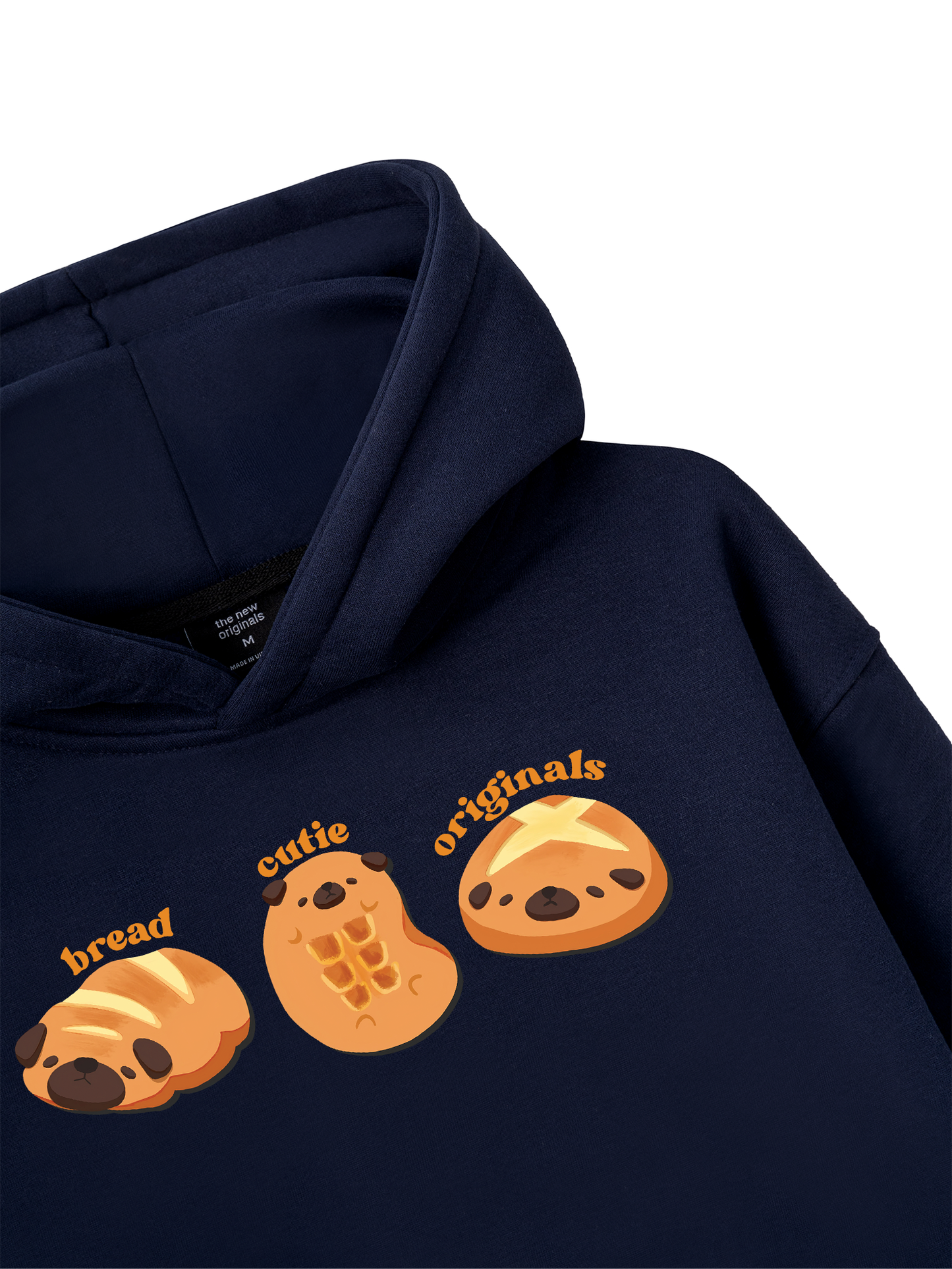 Áo Hoodie Nỉ Bông Cutie Bread