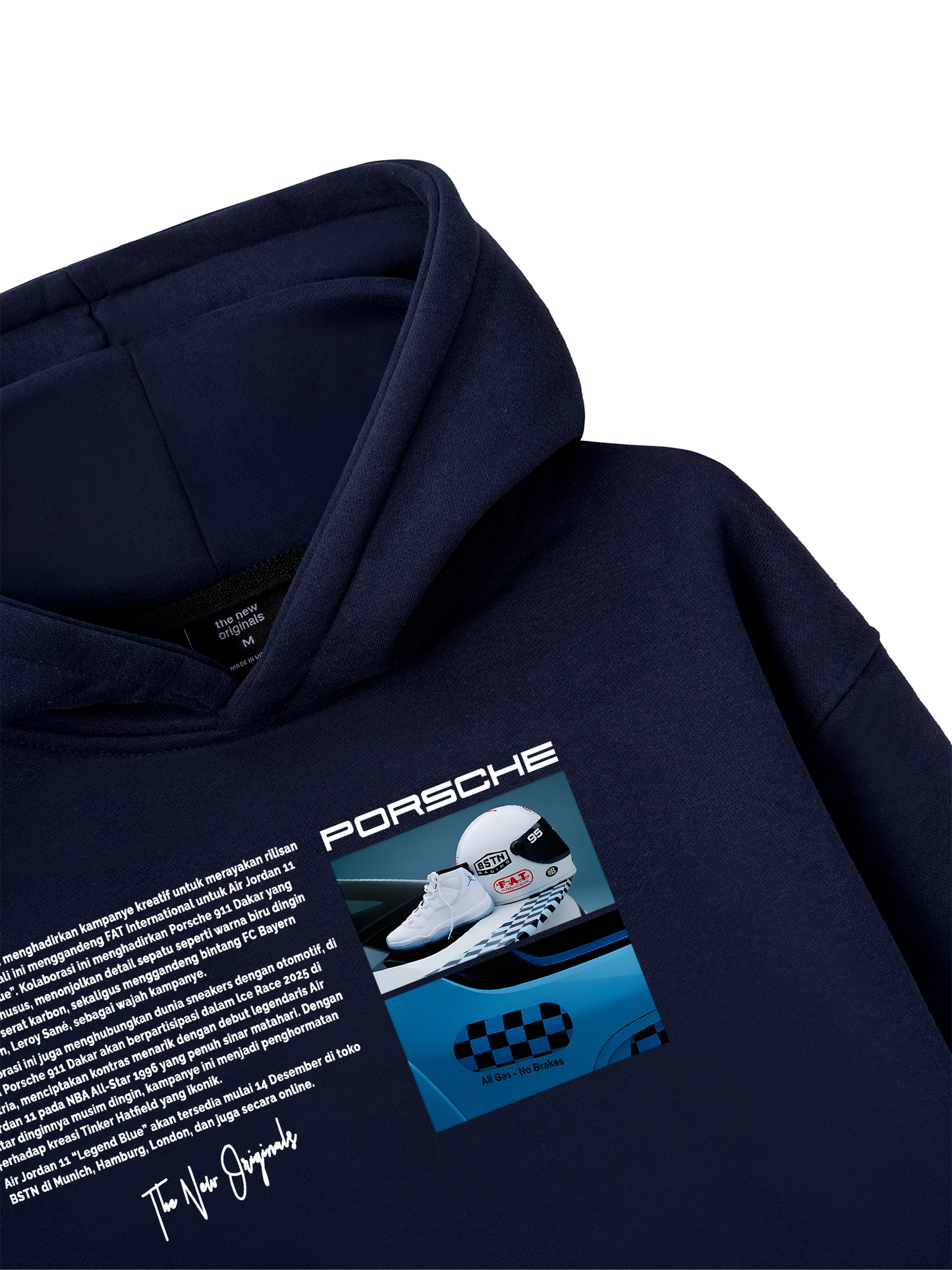 CAR Porsche 911 Blue Legend Hoodie