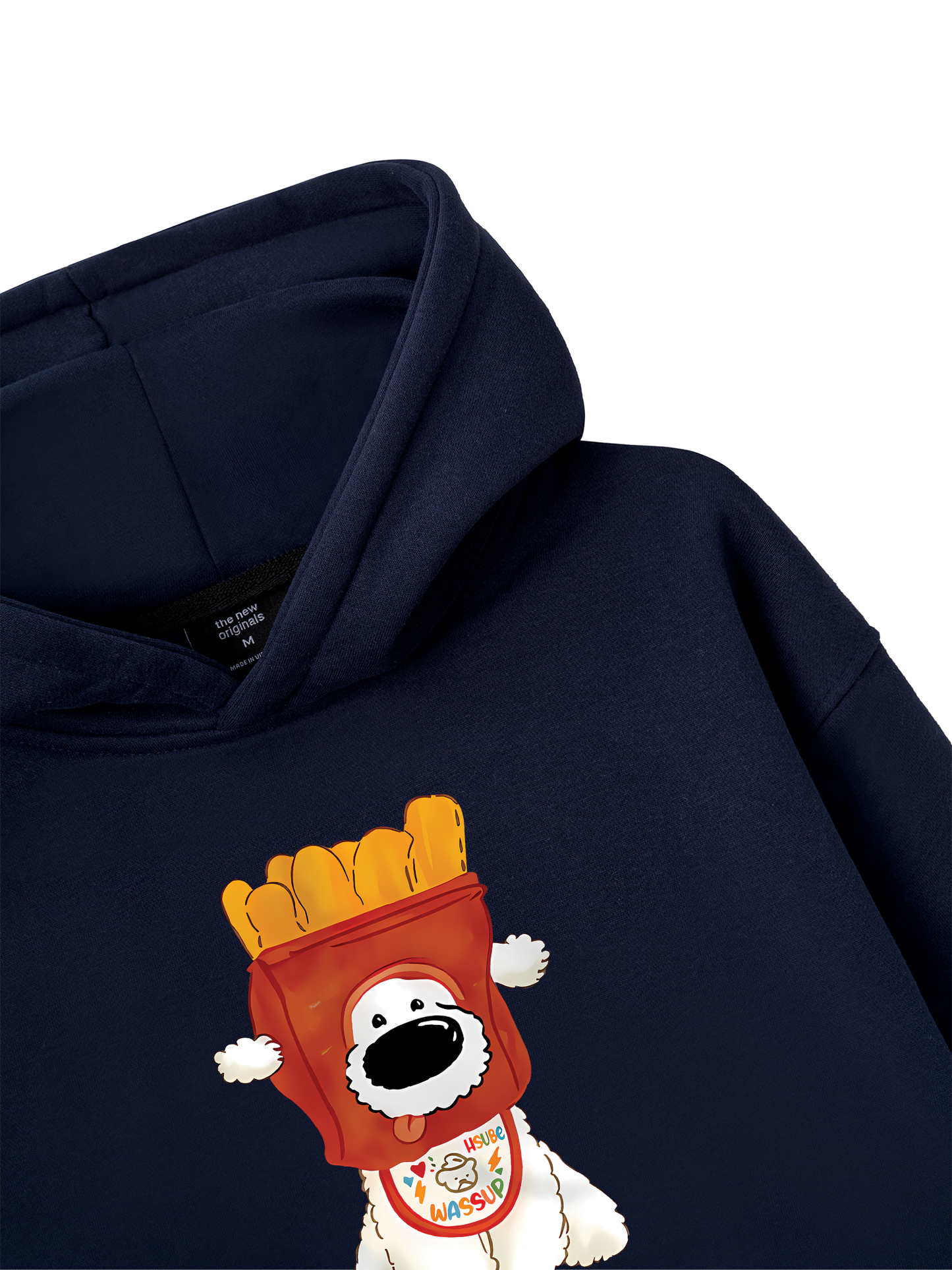 Áo Hoodie Nỉ Bông Sweet Pastry Cute Dog With Bread