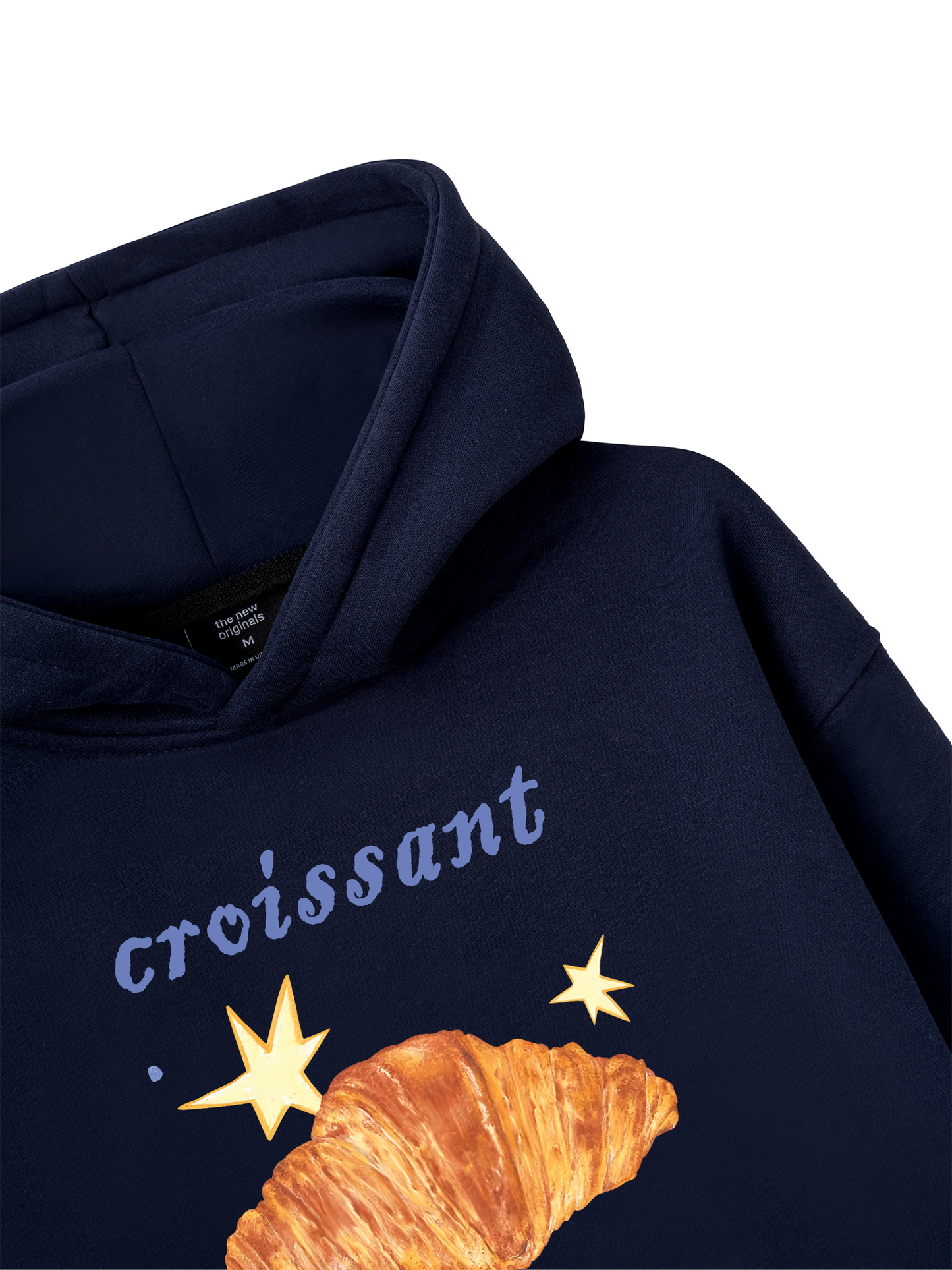 Áo Hoodie Nỉ Bông Croissant