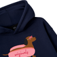 Pink Dachshund Hoodie