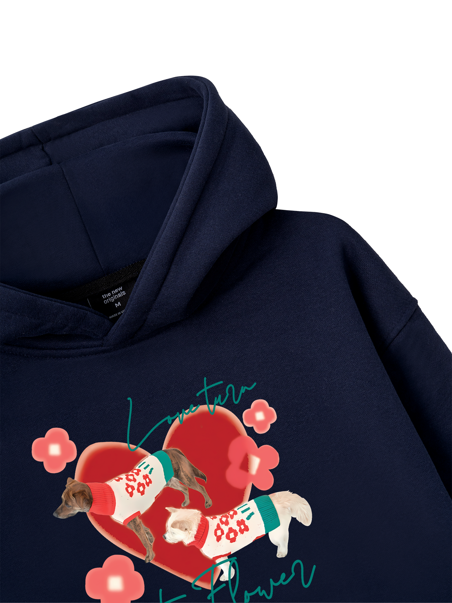Animal Mood Love Turr Into Flower Hoodie