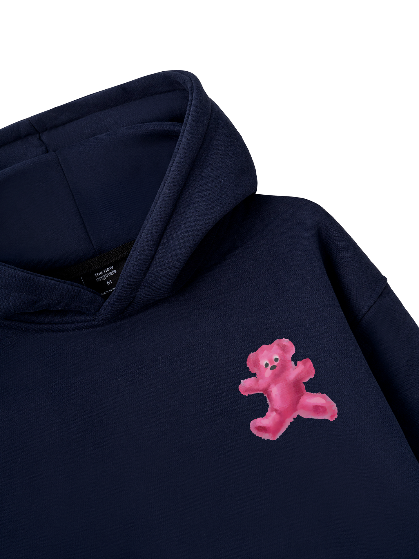Crayon Three Bear Artwork Hoodie