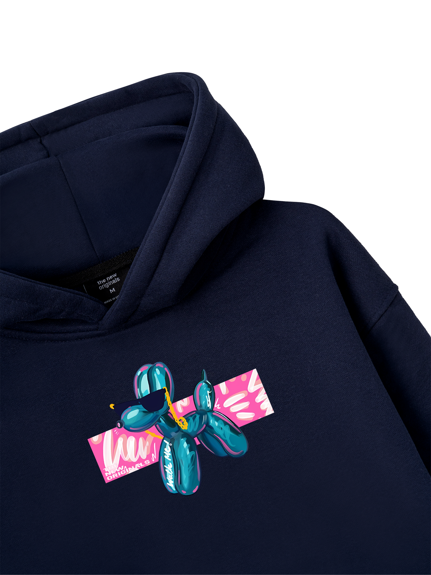 Balloon Dog Walk Me Hoodie