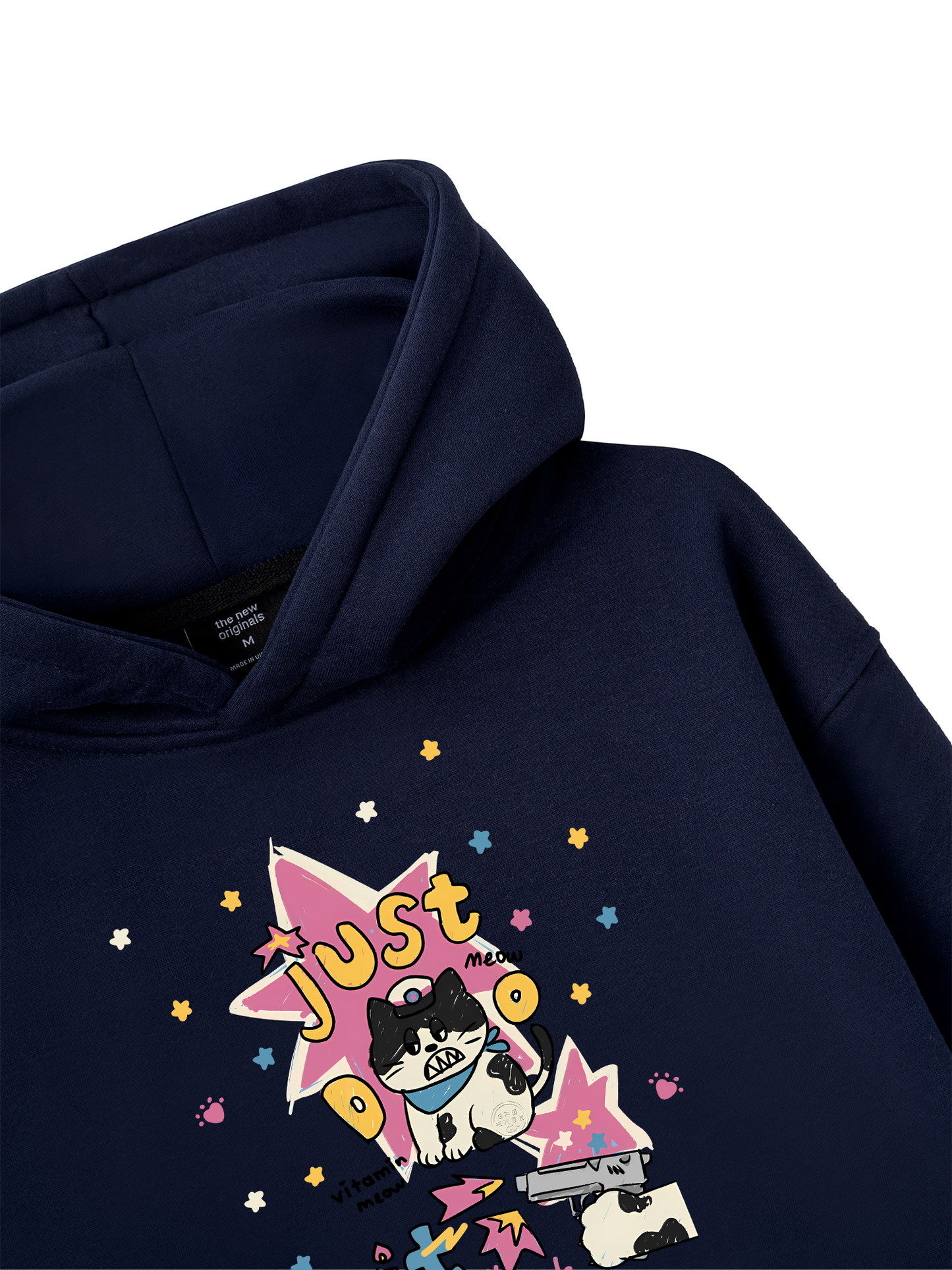 Cute Just Meow Hoodie