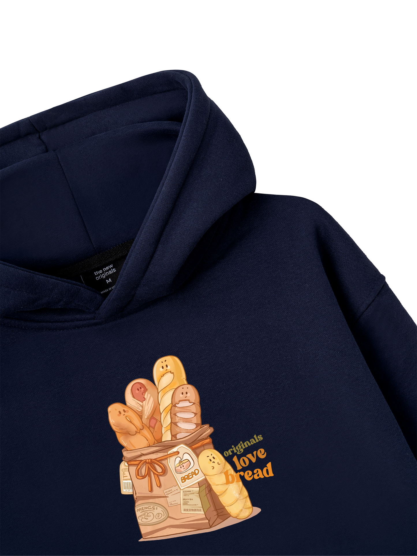 Áo Hoodie Nỉ Bông Love Bread