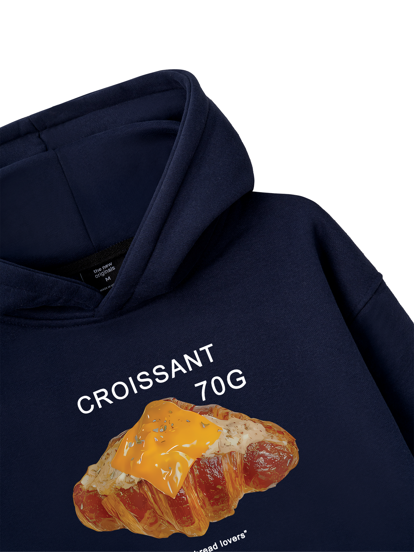 Áo Hoodie Nỉ Bông Sweet Pastry Croisant