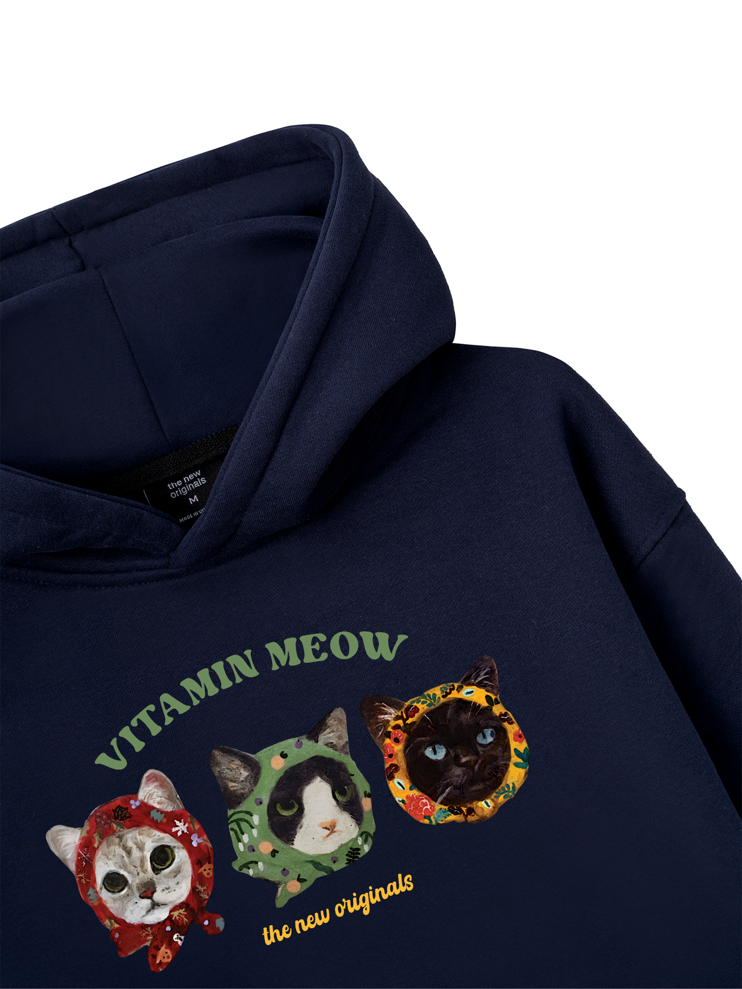 Áo Hoodie Nỉ Bông Vitamin Meow
