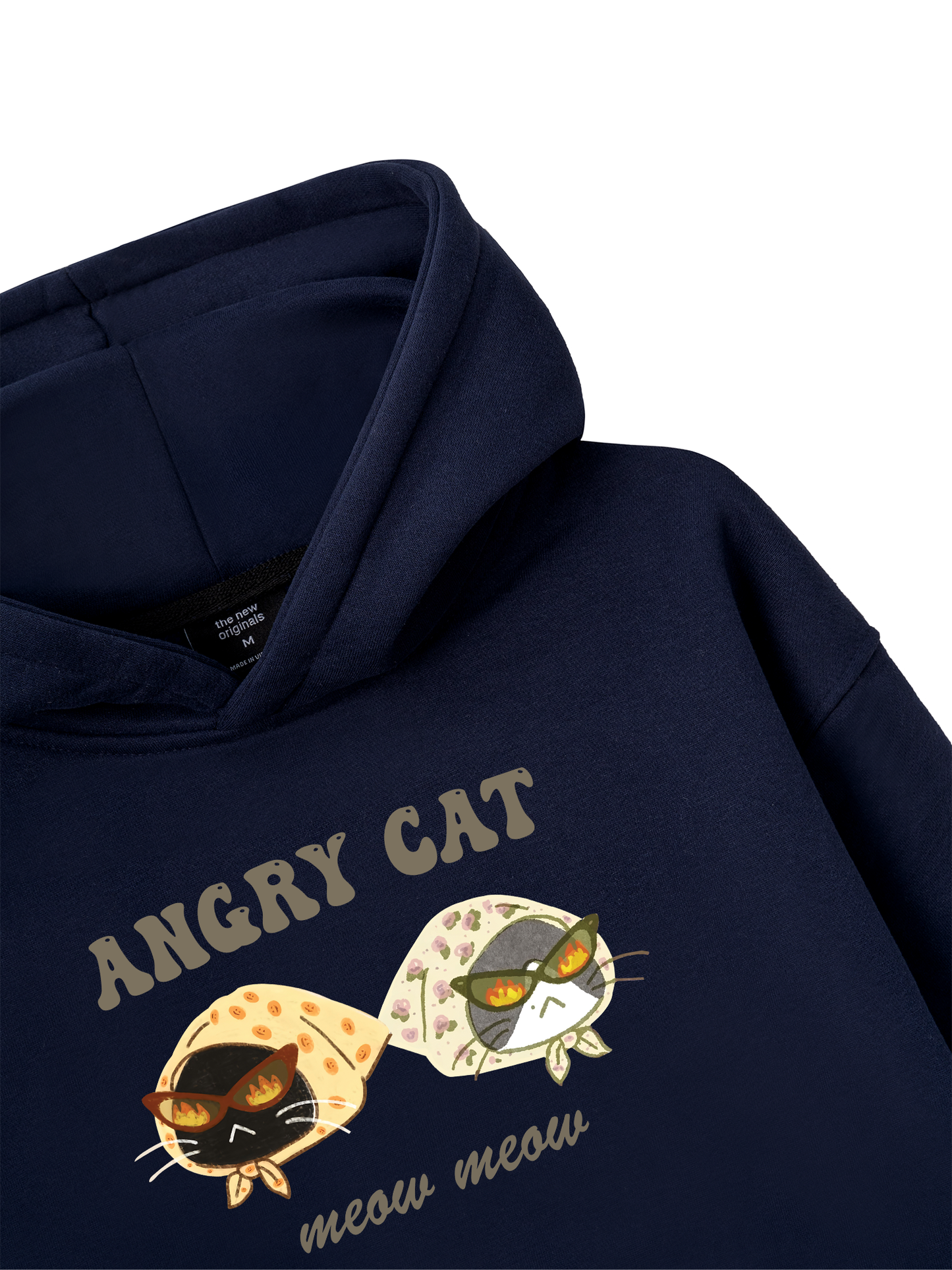 Angry Cat Hoodie
