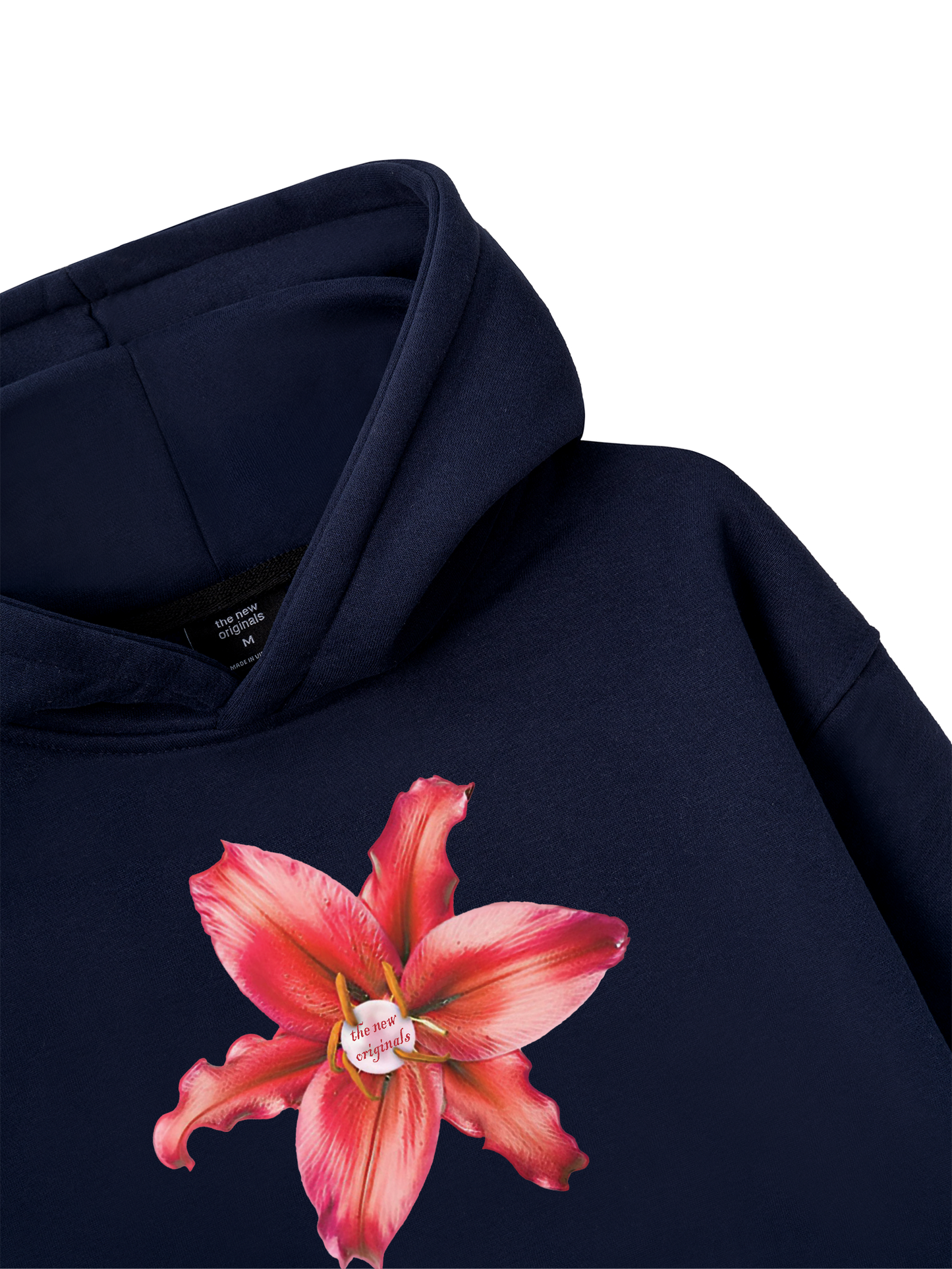 Pearl Lily Flower Hoodie