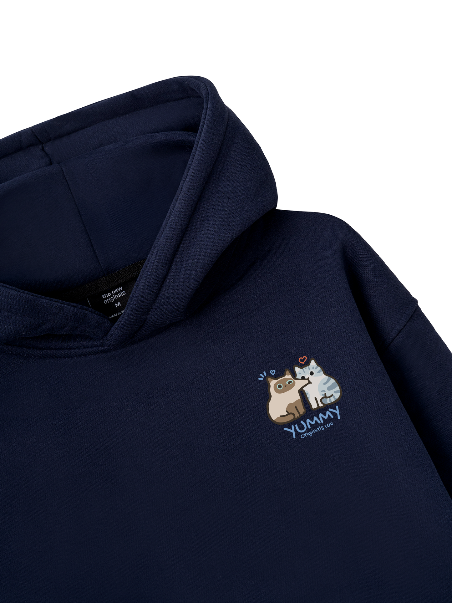 Yummy Luv Cat Couple Hoodie
