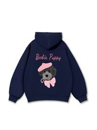 Áo Hoodie Nỉ Bông Animal Barbie Puppy