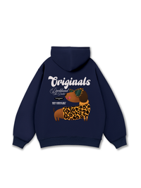 Áo Hoodie Nỉ Bông Leopard Dachshund