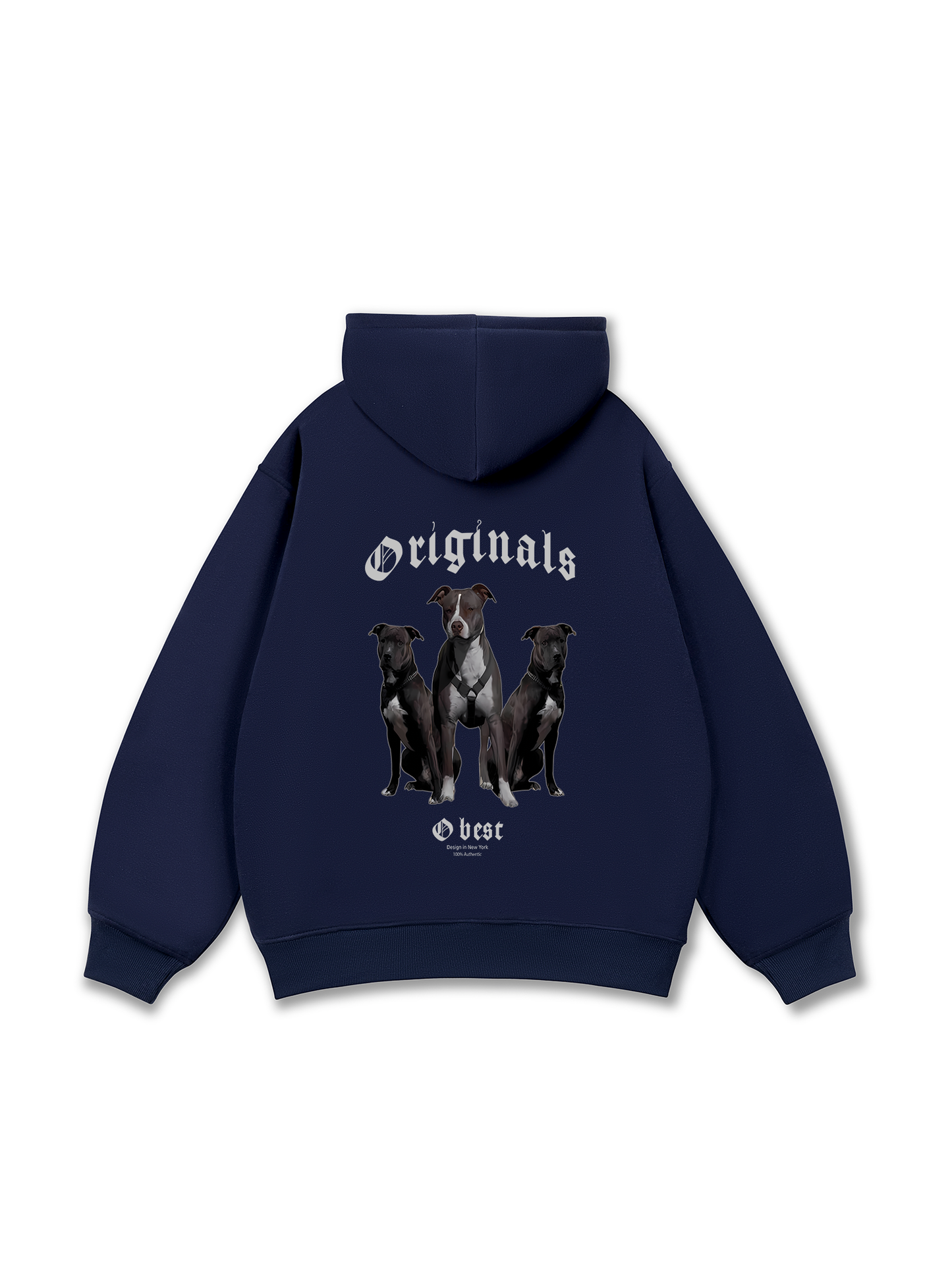 Animal Mood PitBull Dog Hoodie