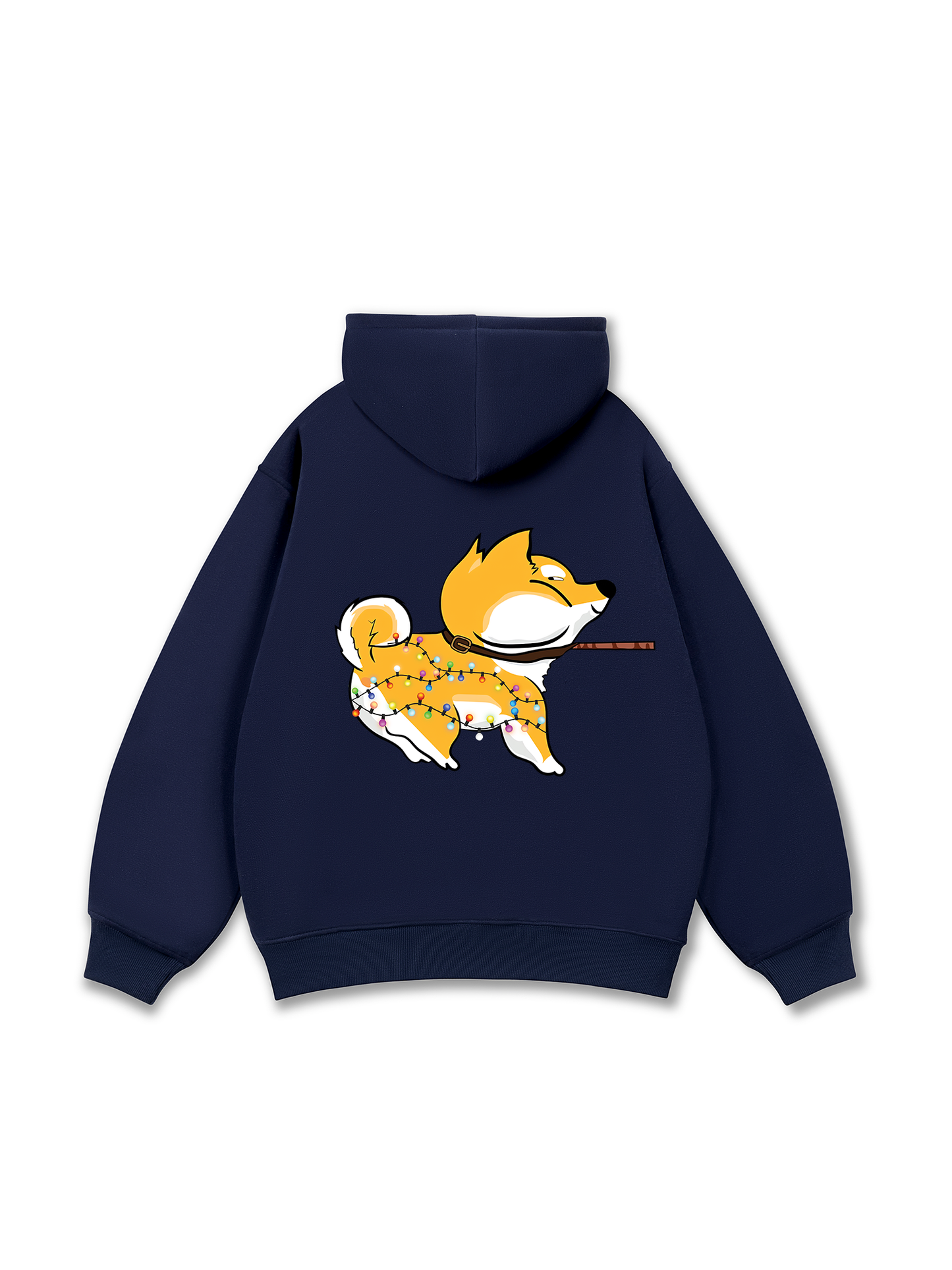 Funny Couple Xmas Dog Hoodie