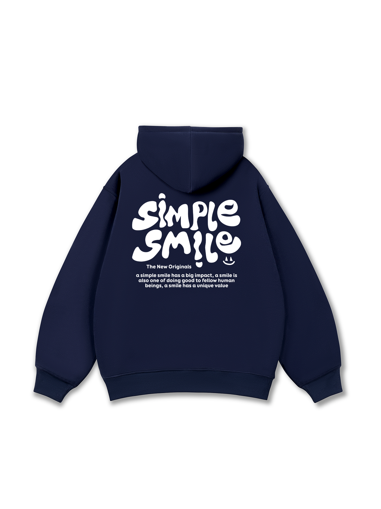 Be Bold Simple Smile Hoodie