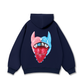 BOUNCE BACK© two-tone devil lip Hoodie