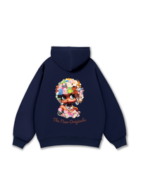 Colorful Plush Doll Head Cover Cartoon girl Hoodie