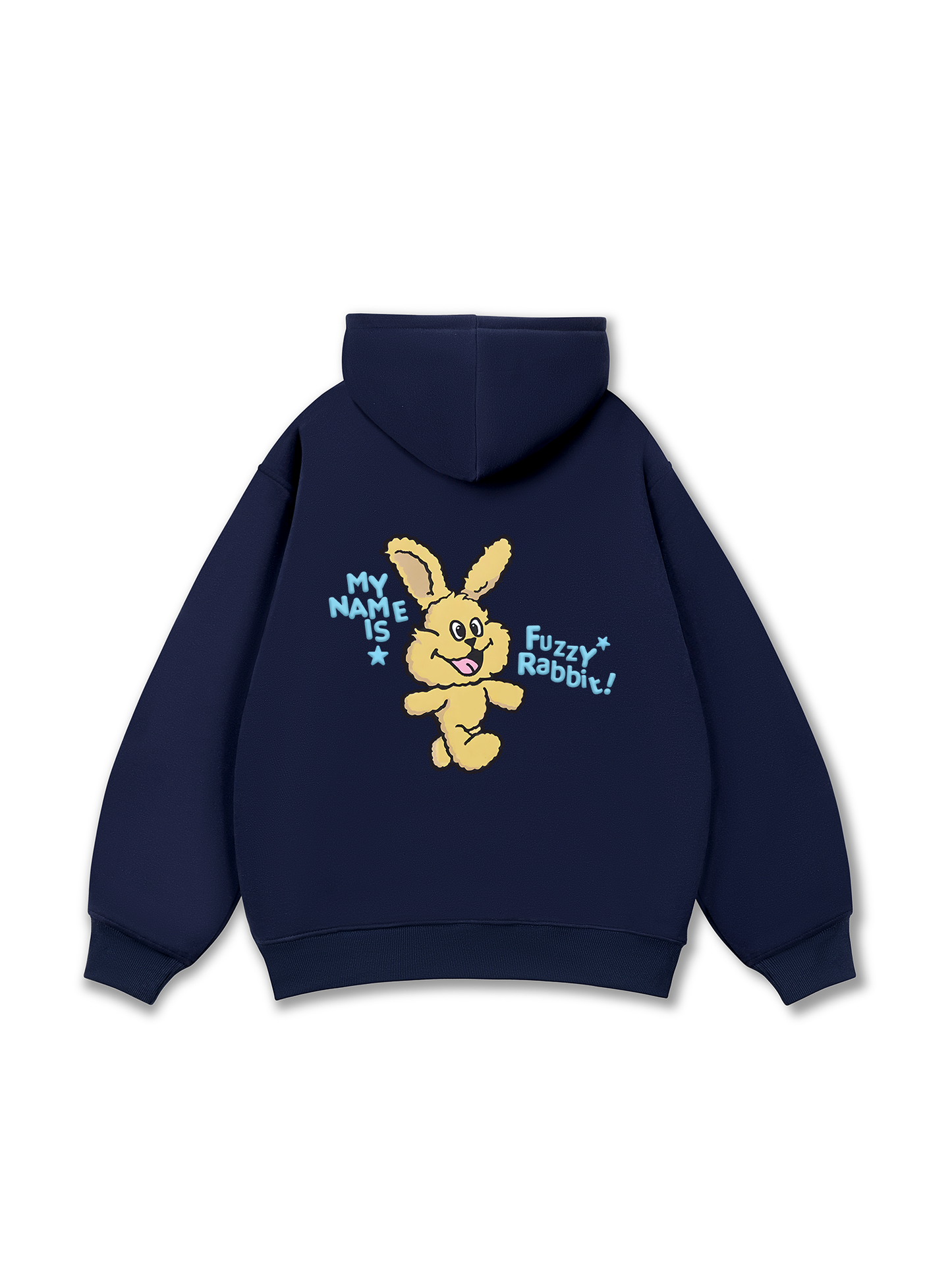 My Name Is Fuzzy Rabbit Hoodie