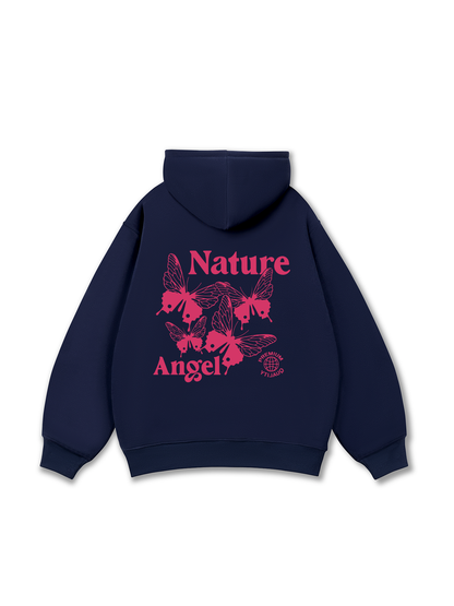 Pink Nature Angel Hoodie