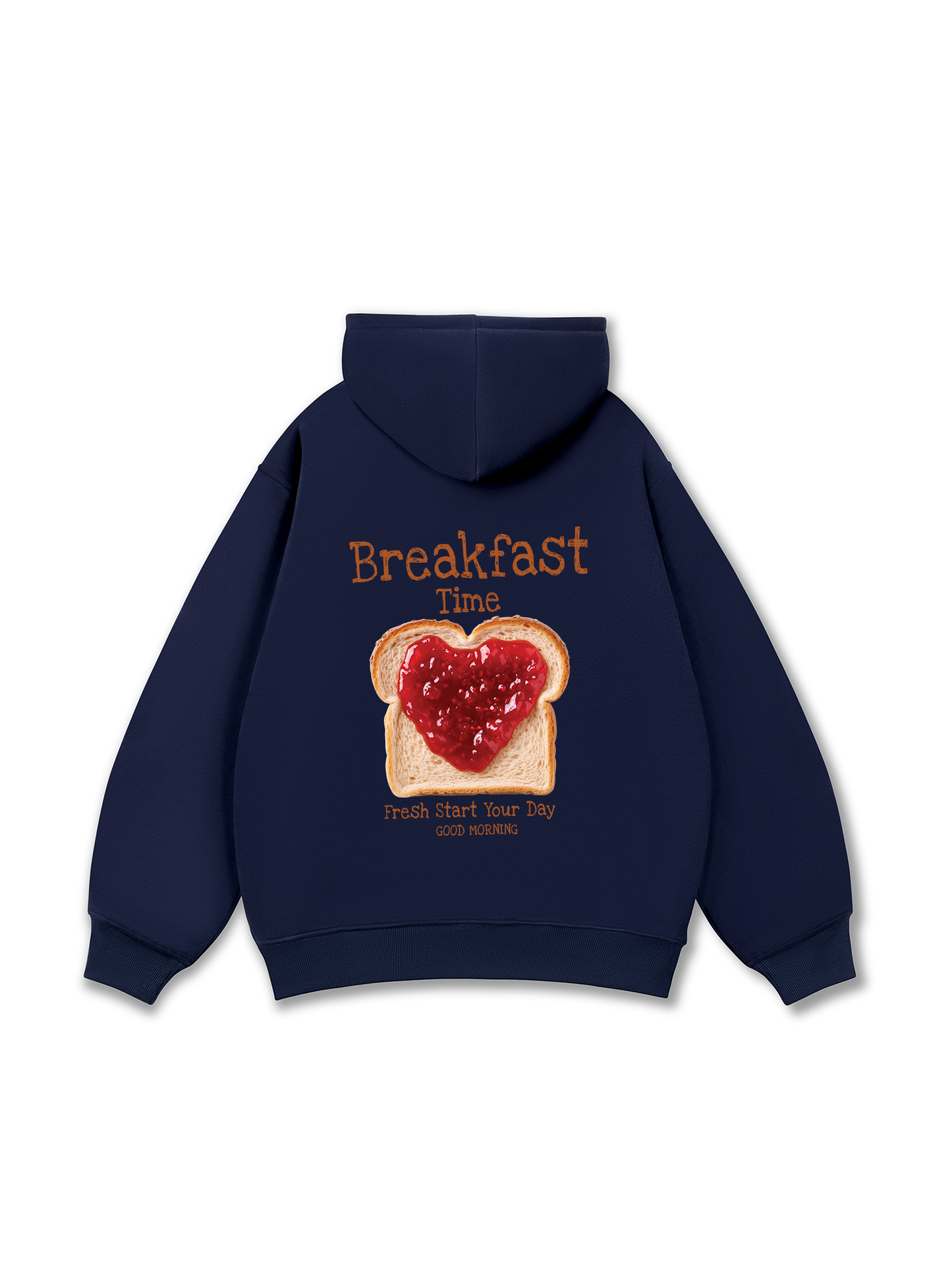 Áo Hoodie Nỉ Bông Breakfast Time