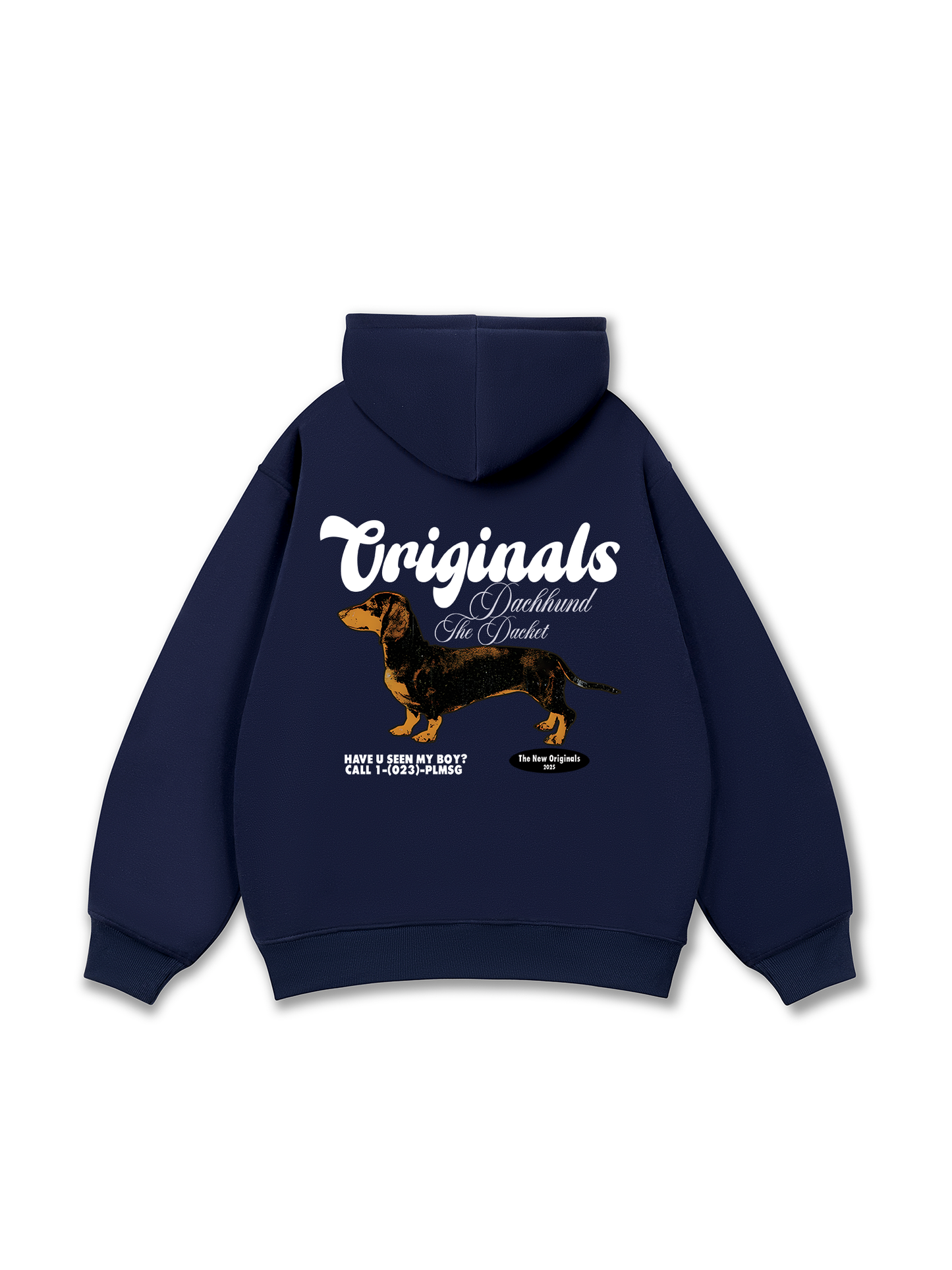 Retro Dachshund Hoodie
