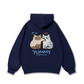 Yummy Luv Cat Couple Hoodie