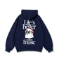 Life_s Better With Music Hoodie