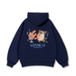 Áo Hoodie Nỉ Bông Love You Cat Couple