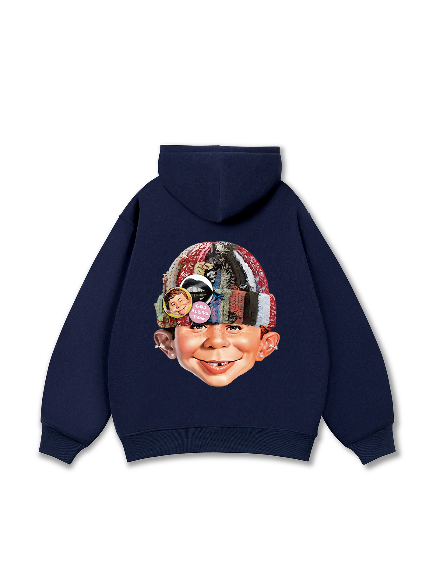 Bad Boy with Knit Cap Hoodie