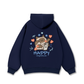 Áo Hoodie Nỉ Bông Happy Luv Cat Couple